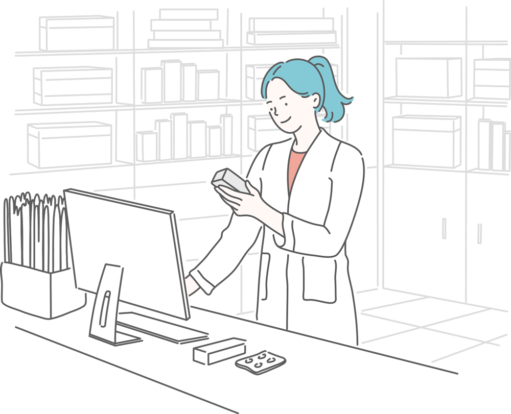 クスリと笑顔を届ける、あなたのまちのかかりつけ薬局